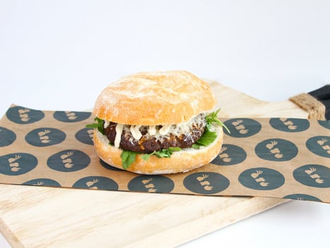 Hamburger truffel mayo