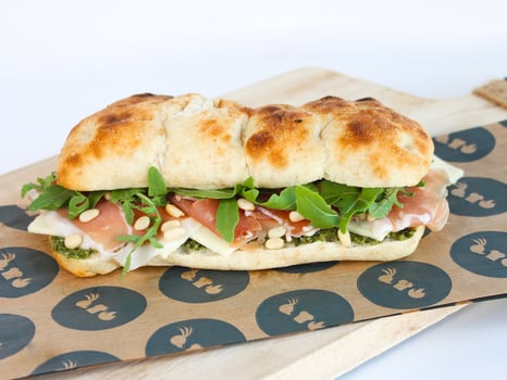 Broadje Parma ham kaas