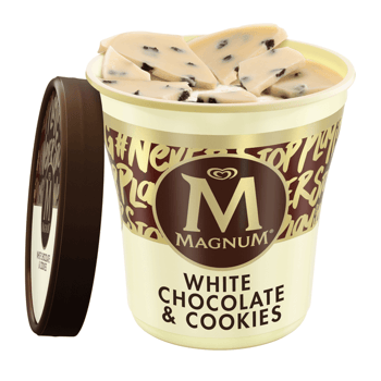 Magnum Double White Chocolate & Cookie (440ML) Magnum Double White Chocolate & Cookie (440ML)