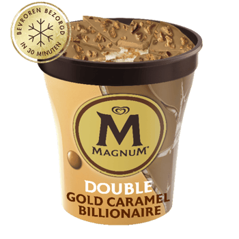 Magnum Double Gold Caramel Billionaire (440ml)