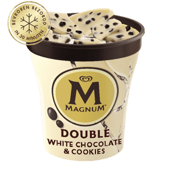 Magnum White Chocolate Cookies (440ml)