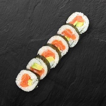 Salmon Futo Maki Salmon Futo Maki