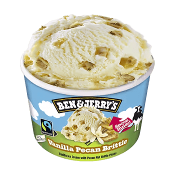 Ben & Jerry's Vanilla Pecan Brittle (100ml)