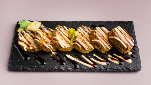 1032 Crunchy Lachs Homemade Roll