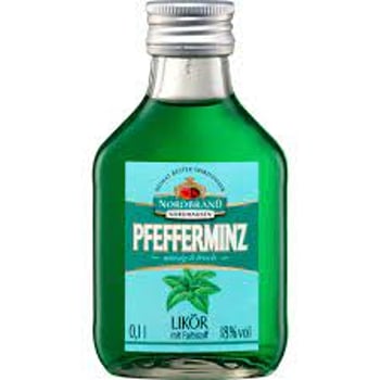 Pfefferminz Likör 18% vol.  100ml