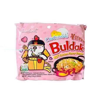  Buldak Hot Chicken Flaver Carbonara