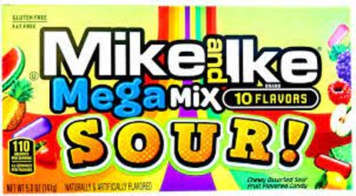 Mike and Ike Mega mix Sour 