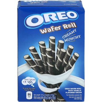 Oreo Wafer Roll Vanille 45g