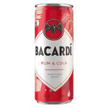 Bacardi Rum&Cola 250 ml 10% vol. alc