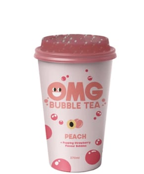 OMG BUBBLE TEA Pirsich 270ml