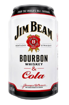  Jim Beam Whisky Cola 330ml vol.alc 10%