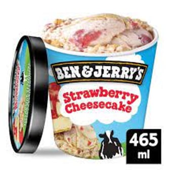 Ben & Jerry's Strawberry Cheesecake