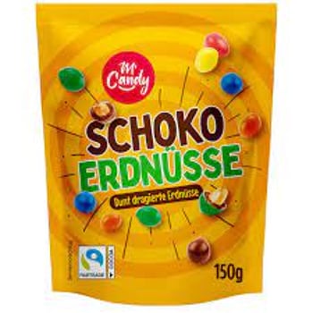 mCandy Schoko Erdnüsse 150g