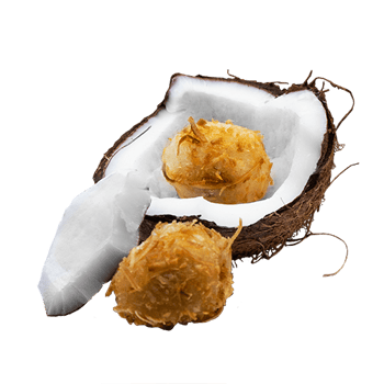 Kokosnuss-Bällchen (4 Stück)