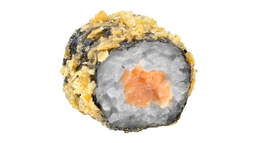 Fried Sake Maki (8 Stück, kalt)