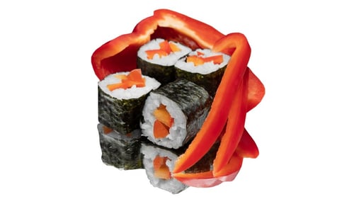 Paprika Maki (4 Stück)
