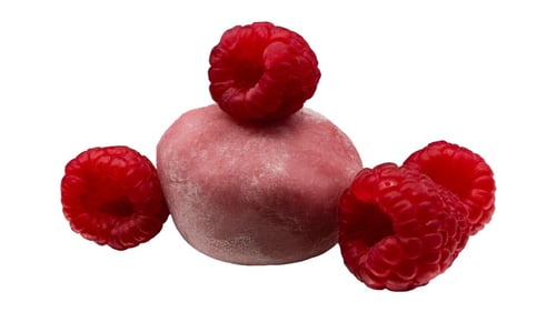 Himbeer Mochi (1 Stück)