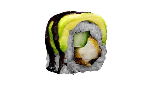 Fried Kanpyo Roll (4 Stück)