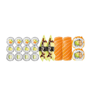 Sushi Wunsch Box (18 Stück)