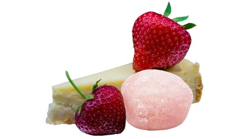 Strawberry Cheesecake Mochi (1 Stück)