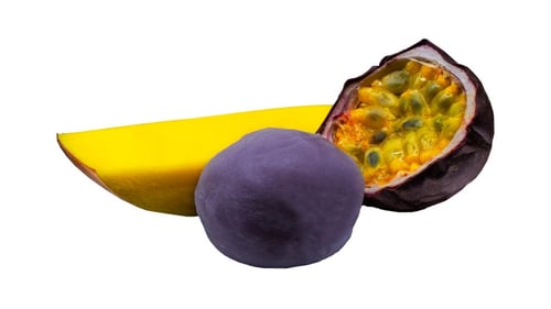 Mango Passionsfrucht Mochi (1 Stück)