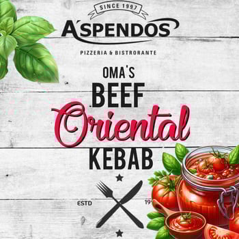 Oma´s Beef Oriental Kebab