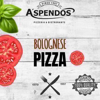 Pizza Bolognese