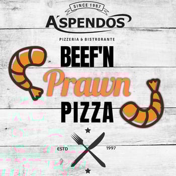 Pizza Beef & Prawn