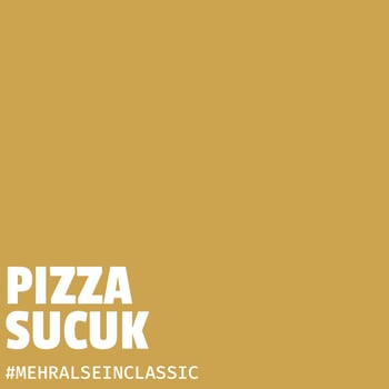 Pizza Sucuk Pizza Sucuk
