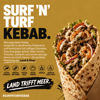 Surf ‘N’ Turf Kebab