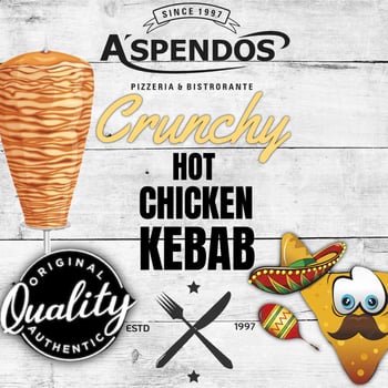"Crunchy Hot Chicken" Kebab