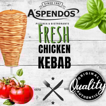 "Fresh Chicken" Kebab