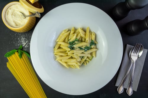 Penne Gorgonzola e Spinaci	