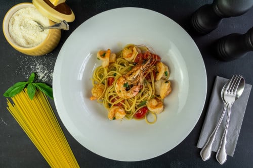 Spaghetti con i Gamberoni	