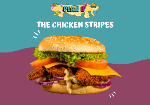 Chicken Stripes Burger