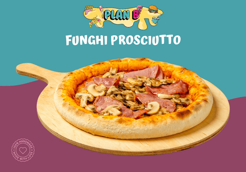 Pizza Funghi Prosciutto [26]