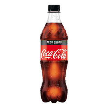 Coca-Cola Zero 0,5l - (5,98€/Liter zzgl. 0,25€ Pfand)