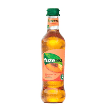 Fuze Tea Pfirsich 0,3 l Glas 