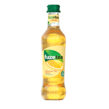 Fuze Tea Zitrone 0,3 l Glas