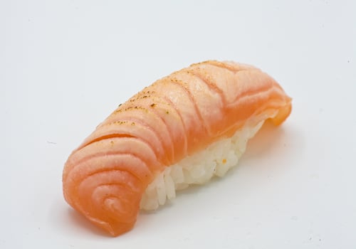 Teriyaki Lachs Nigiri
