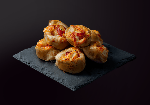 Salami Pizza-brötchen