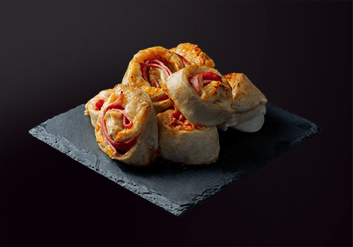 Schinken Pizza-brötchen