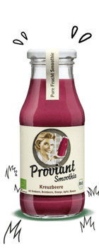 Proviant Smoothie Kreuzbeere