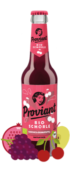 Proviant Kirsche & Granatapfel Schorle 0,33l