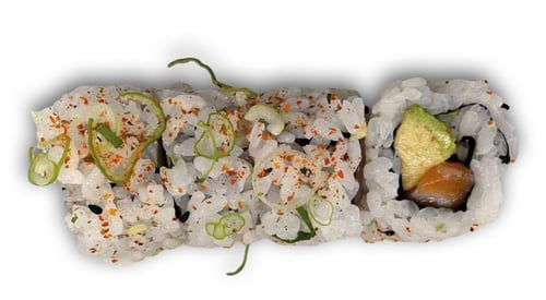 Spicy Zalm Roll hele rol