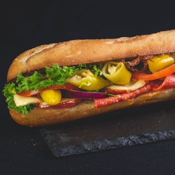 Baguette Peperoni