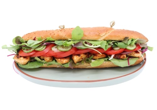 Chicken Kebab Style Sandwich Chicken Kebab Style Sandwich
