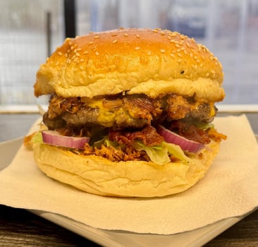 Pulled Pork Burger Pulled Pork Burger
