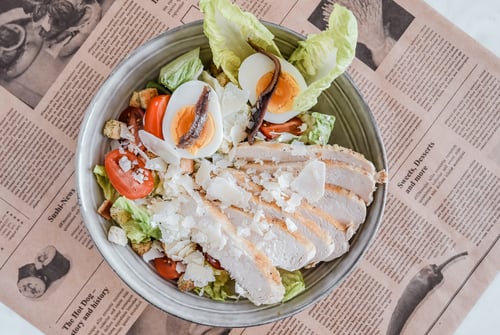 The ZAZALU Caesar Salad