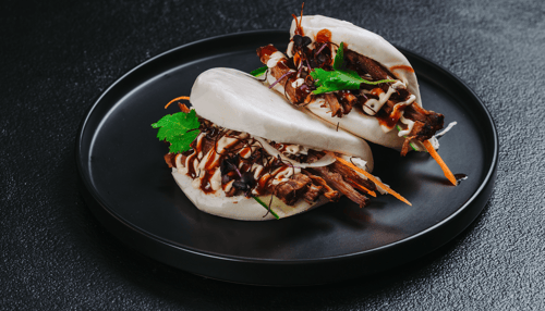 Mini Pulled Pork Bao Buns